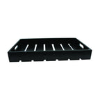 Thumbnail image #1 for TableCraft Products CRATE12BK Half-Size Black Wood Gastro Serving/Display Crate, Fits 1/2 GN Pan, 12-3/4 x 10-1/2 x 2-3/4 in. Case of 8