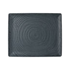 Thumbnail image #1 for Steelite International Creations, Pompeii 7184TM047 Melamine Gastronorm Rectangle Platter, Slate, 12.75 x 10.625 x 1 in