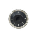Thumbnail image #1 for CAC China ELFW-1250KB Replacement Knob, Black, Round, 1.75 x 1.75 x 1.13 in Case of 50