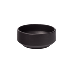 Thumbnail image #1 for Vertex China Orbit OR-DB60 Porcelain Pasta Bowl, 16 oz, 6-inch Round, Deep, Matte Black Case of 3 Dozen