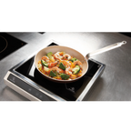 Thumbnail image #2 for Matfer Bourgeat Elite 665220 Ceramic Non-Stick Fry Pan, 7-3/4-Inch, Riveted Stainless Steel Handle, Induction-Ready