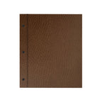 Thumbnail image #1 for Risch Chicago CMBFF-CH 8.5X11 Faux-Leather Ostrich-Texture Menu Board, 8-1/2 x 11 in, Hardback 3-Hole Binder Case of 25