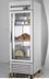 Thumbnail image #5 for True Mfg. 1-Section Reach-In Heated Holding Cabinet with Framed Glass Door and 3 Shelves