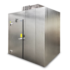 Thumbnail image #1 for Leer W400810096CS Indoor Walk-In Cooler, 8' x 10' x 8'H, Floorless, Galvanized Steel, +35°F