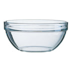 Thumbnail image #1 for Cardinal Stack Bowls by Arcoroc E9158 Clear Tempered Glass Stack Bowl, Round, 7.5 oz, 4.13 in Case of 3 Dozen