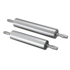 Thumbnail image #1 for Browne USA Foodservice 844715 Aluminum Rolling Pin, 15" Barrel, Ball-Bearing, 3-1/2" Diameter