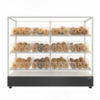 Thumbnail image #1 for Koolmore KM-FDC-B12 Refrigerated Bakery Display Case, 60"W, Straight Glass, Self-Contained Refrigeration, 3 Shelves