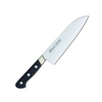 Thumbnail image #1 for Korin Inc HMI-UXSA-180 7" Forged Santoku Knife, Swedish Stainless Steel Blade, Composite Wood Handle, Right-Handed 70/30 Edge