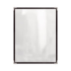 Thumbnail image #1 for Risch Deluxe TES 8.5X11-NYLON Sewn Nylon Menu Cover with Vinyl Finish, 8-1/2 x 11, Single Case of 24