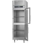 Thumbnail image #2 for Victory Refrigeration UltraSpec™ RS-1D-S1-HG-HC One-Section Reach-In Refrigerator, Self-Contained, Half-Height Hinged Glass Doors, Stainless Steel