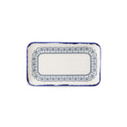 Thumbnail image #1 for Cardinal Mediterranean Moresque by Dudson FP685 Rectangular Vitrified Ceramic Platter, 10.63 x 4.92 in 1 Dozen