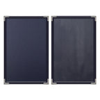 Thumbnail image #1 for Risch Pajco 2001 5.5X8.5 Semi-Flexible Menu Cover, 5-1/2 x 8-1/2 in, Single Pocket, 1 View Case of 25