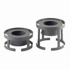 Thumbnail image #1 for Cal-Mil Classic 1344-10-13 Round Stackable Chafer Alternative, 12-1/2" Diameter x 10"H, Black, Accommodates Up to 12" Pans