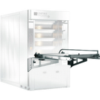 Thumbnail image #1 for Empire Bakery Equipment LFE EASY 2 Manual Integrated Oven Loader, Single Door, Aluminum Setter with Cloth, Stainless Steel Frame