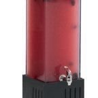 Thumbnail image #1 for Cal-Mil Classic 28506-3-13 Single Beverage Dispenser, 384 oz, Square, ABS, Black