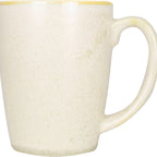 Thumbnail image #1 for International Tableware Hearth™ 8481-PI 11 oz Stoneware Coffee Mug with Handle, Pistachio Reactive Glaze Case of 2 Dozen
