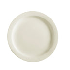 Thumbnail image #1 for CAC China Nrc NRC-22 Round Ceramic Plate, 8-1/4-Inch Diameter, Narrow Rim Case of 3 Dozen
