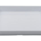 Thumbnail image #1 for G.E.T. ML-120-W Square White Melamine Entrée Tray, 9-1/4" x 9" x 1-1/4"H Case of 12
