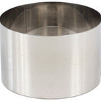 Thumbnail image #1 for JB Prince De Buyer M701 6 Round Stainless Steel Pastry Ring, 6-3/10" Diameter x 3-9/10" Height