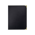 Thumbnail image #1 for Risch Seville SEV-12V 8.5X11 Hardback Faux-Leather Menu Cover, 8-1/2 x 11, Booklet, 12-View Case of 25