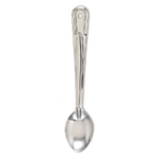 Thumbnail image #1 for Alegacy Foodservice Products Conventional 2760 Stainless Steel Serving Spoon, 13 in, Solid Grooved Handle Case of 12