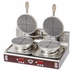 Thumbnail image #2 for Wells WB-2E Countertop Electric Double Round Waffle Baker