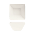 Thumbnail image #1 for Libbey Slate SL-111 Square Porcelain Pasta Bowl, 10 oz, 4-1/2" x 2"H, Ultra Bright White