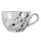 Thumbnail image #1 for Vertex China London Terra LTW-1 China Coffee Cup, 8 oz, with Handle, Hand-Painted, Terra White Case of 3 Dozen