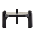 Thumbnail image #1 for TableCraft Products 10756 Beverage Dispenser Stand, Pinewood, Black, 10" Diameter x 5-3/4" High Case of 6