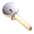 Thumbnail image #1 for Stanton Trading 938 Pastry/Pizza Cutter, 4-Inch Guarded Wheel, Stainless Steel Blade, Hardwood Handle Case of 12