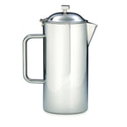 Thumbnail image #1 for Steelite International DW Haber, Tower DW7164QSS Coffee Pot, 2 qt, 18/10 Stainless Steel, with Lid