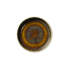 Thumbnail image #1 for Steelite Performance, Aurora Vesuvius Amber 17840561 Round Amber Stacking Tray, 10.5 oz, 5.5" x 1.25" 1 Dozen