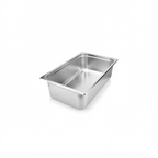 Thumbnail image #1 for CAC China STPF-24-6 Full-Size Stainless Steel Steam Pan, Solid, 6" Deep, 24 Gauge Case of 12