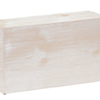 Thumbnail image #1 for Cal-Mil Newport 22428-11-113 Rectangular Buffet Riser, 20"W x 7"D x 11"H, White-Washed Pine Wood