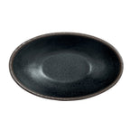 Thumbnail image #1 for Steelite International Delfin, Grey Stone 7199TM019 Small Oval Melamine Bowl, 10 oz, Gray, 6.5 x 4 x 2.25 in Case of 3 Dozen