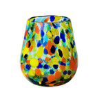 Thumbnail image #1 for Ten Strawberry Street Carnival 7MCR272 Stemless All-Purpose Hand-Blown Glass Wine Glass Case of 6