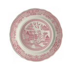 Thumbnail image #1 for Steelite International HL Ivory HL54263893 7-1/4" Round China Plate, Carolyn Willow Rose, Scalloped Edge Case of 3 Dozen