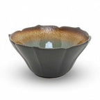 Thumbnail image #1 for Korin Inc BWS-A22053-GY Round Lotus Bowl, Sage Green, 4.5"