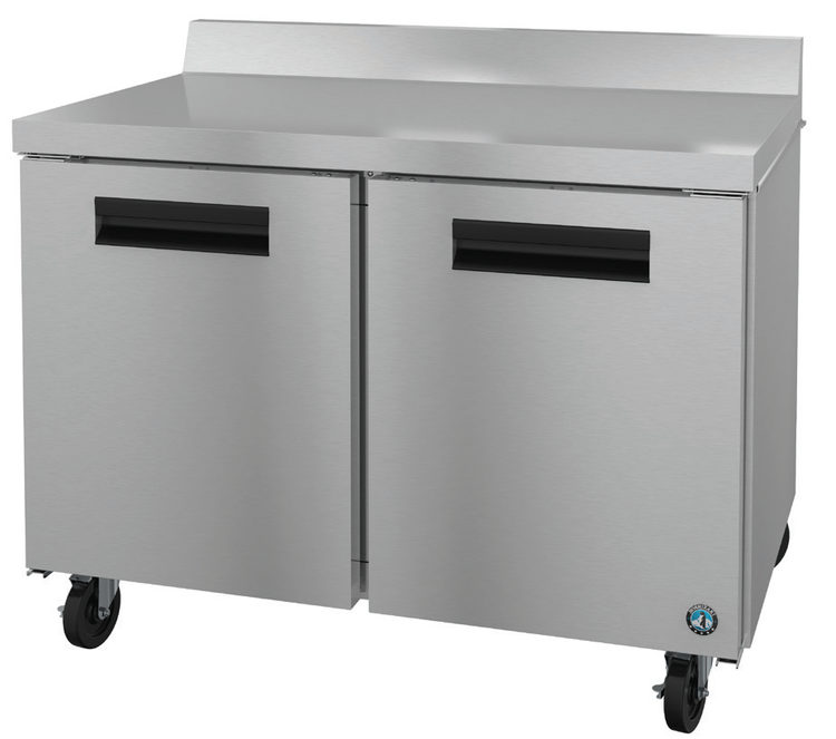 Product image #5 for Hoshizaki Steelheart WR48B 48-Inch Two-Section Worktop Refrigerator with Solid Doors