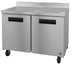 Thumbnail image #5 for Hoshizaki Steelheart WR48B 48-Inch Two-Section Worktop Refrigerator with Solid Doors