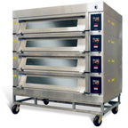Thumbnail image #1 for Belshaw DX Eco-Touch Deck Oven DX-ECOTOUCH-3W-4 4-Deck Commercial Deck Oven, 3-Pan Capacity per Deck, Touchscreen Controls, Steam Injection