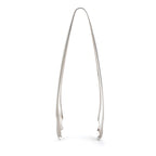 Thumbnail image #1 for Browne USA Foodservice Eclipse 57540 Bar Tongs, 7-Inch, 18/8 Stainless Steel, Mirror Finish