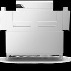 Thumbnail image #6 for Insinger Dishwashers ADMIRAL 66 Single-Tank Rack Conveyor Dishwasher, 233 Racks/Hour, High-Temperature, Dual Booster