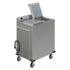 Thumbnail image #1 for Piper Products/Servolift Eastern SBH-2-WB Heated Wax Base Dispenser, Mobile, Enclosed, 2 Compartments, Adjustable for 9-inch Round Bases