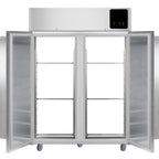 Thumbnail image #2 for QualServ (Middleby) UCRP149-SS71A U-Line Corporation (Middleby) Two-Section Pass-Through Reach-In Refrigerator, 49 cu. ft., Solid Stainless Steel