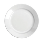 Thumbnail image #1 for Steelite International Homer, Undecorated HL20100 Round China Plate, 6-1/4", Rolled Edge Case of 3 Dozen