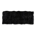 Thumbnail image #1 for G.E.T. Rocky Mountain High - EGS QS2410-GB Rectangular Melamine Riser Tray, Granite Black, 23-3/4 x 10 x 5/8 in Case of 2