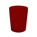 Thumbnail image #1 for G.E.T. Tahiti 2206-1-R Plastic Juice Tumbler, 6 oz, Red, Textured SAN Case of 6 Dozen