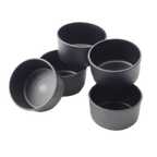 Thumbnail image #2 for Matfer Bourgeat Exoglass 345604 Ramekin Mold, 3-1/8" Diameter x 1-1/2"H, Non-Stick, Heat Resistant