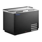 Thumbnail image #1 for Norpole, Inc. NPGF-50 Glass Froster, 50" Wide, Black Exterior, Top Sliding Doors